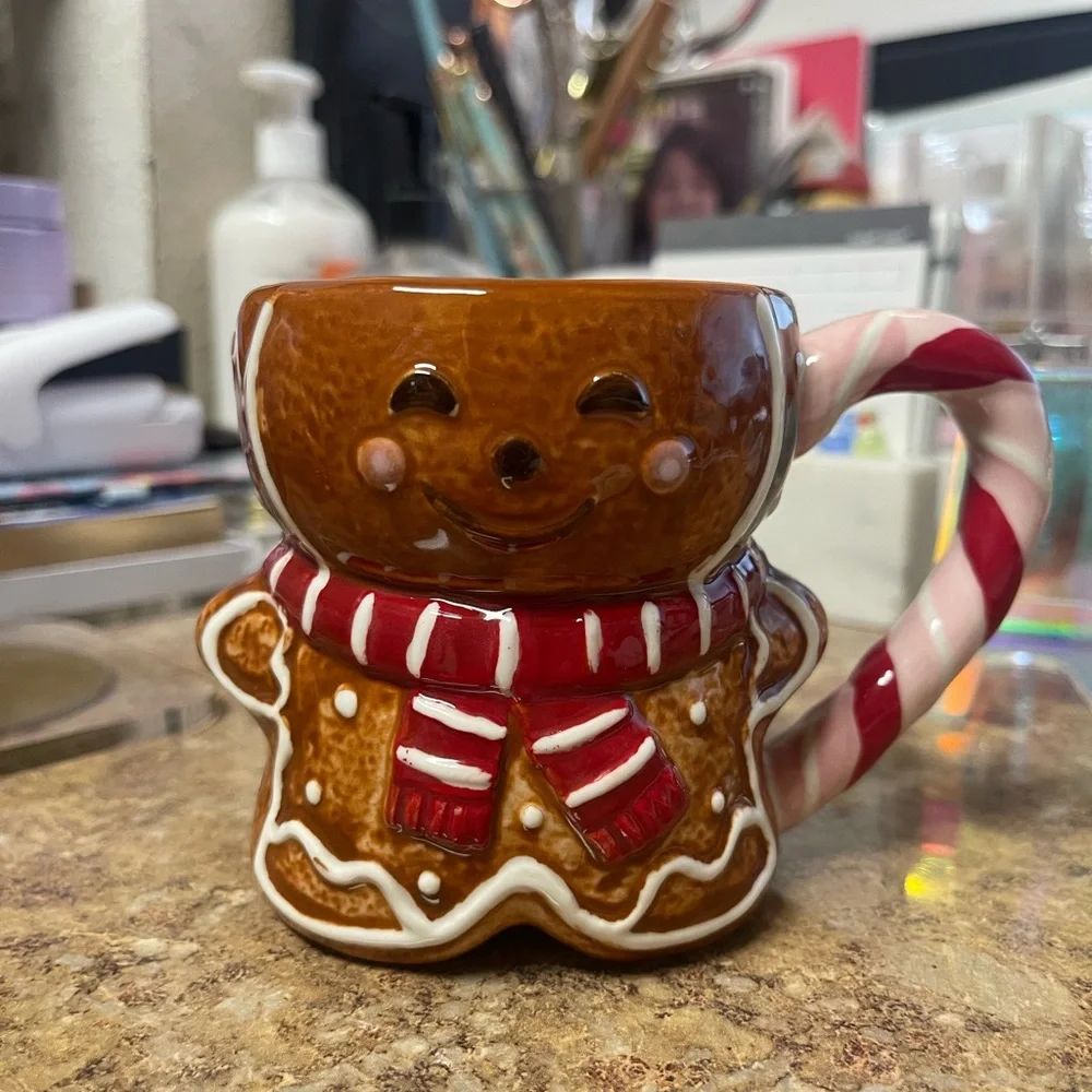 Sur La Table Figural Gingerbread Mug